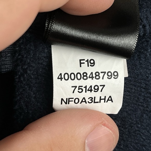 NORTH FACE Full Zip Jacket‎ Womens Medium Blue Full Zip Outdoors Embroidered TNF - Picture 5 of 8